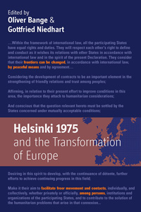 Helsinki 1975 and the Transformation of Europe